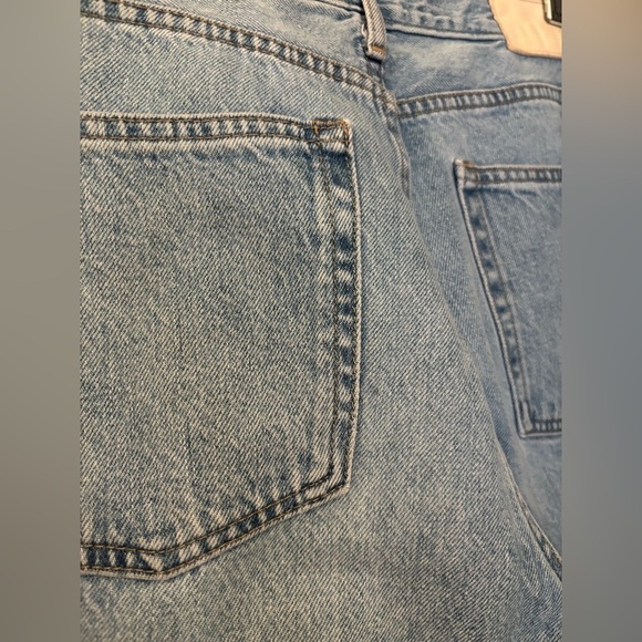 Everlane 90s Cheeky High Rise Straight Leg Jeans in Light Blue Wash, Size 29 - Picture 6 of 11